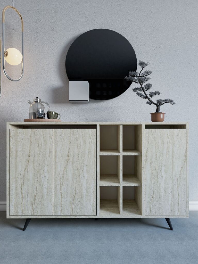 Hanah Home Konzolni sto Seria, 140x86x40 cm, Bež