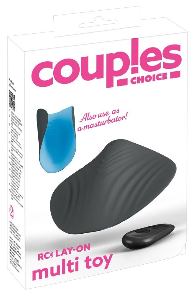 Couples Choice Multifunkcionalni vibrator, Crno-plavi