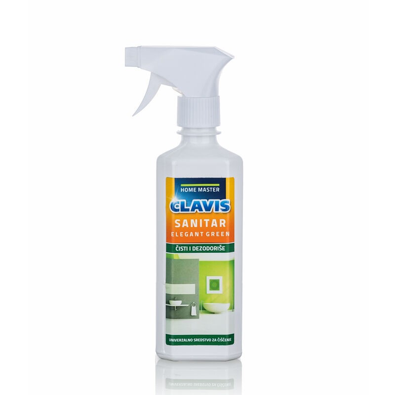 Clavis HM Sanitar sa triger raspršivačem Elegant Green, 500ml