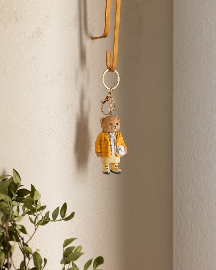 Madame Coco Privezak za ključeve Madelyn, 4.5x3x8cm, Žuti