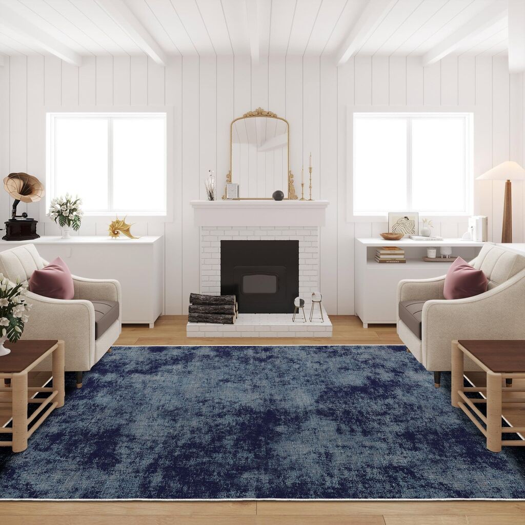 Conceptum Hypnose Tepih Exfab210, 120x180 cm, Tamnoplavi