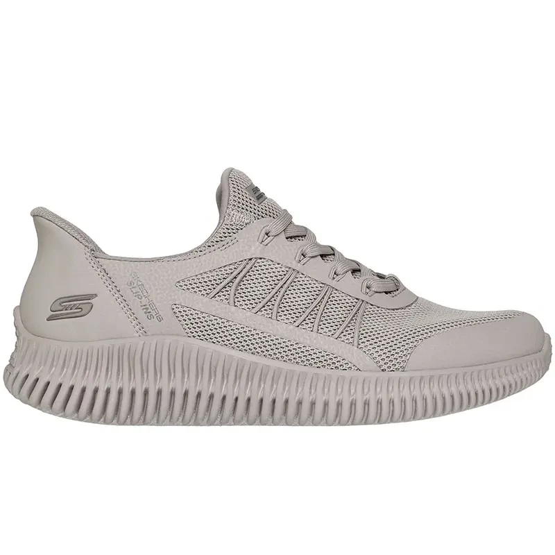 Skechers Muške patike Slip Ins Bobs Geo Lite, SIve