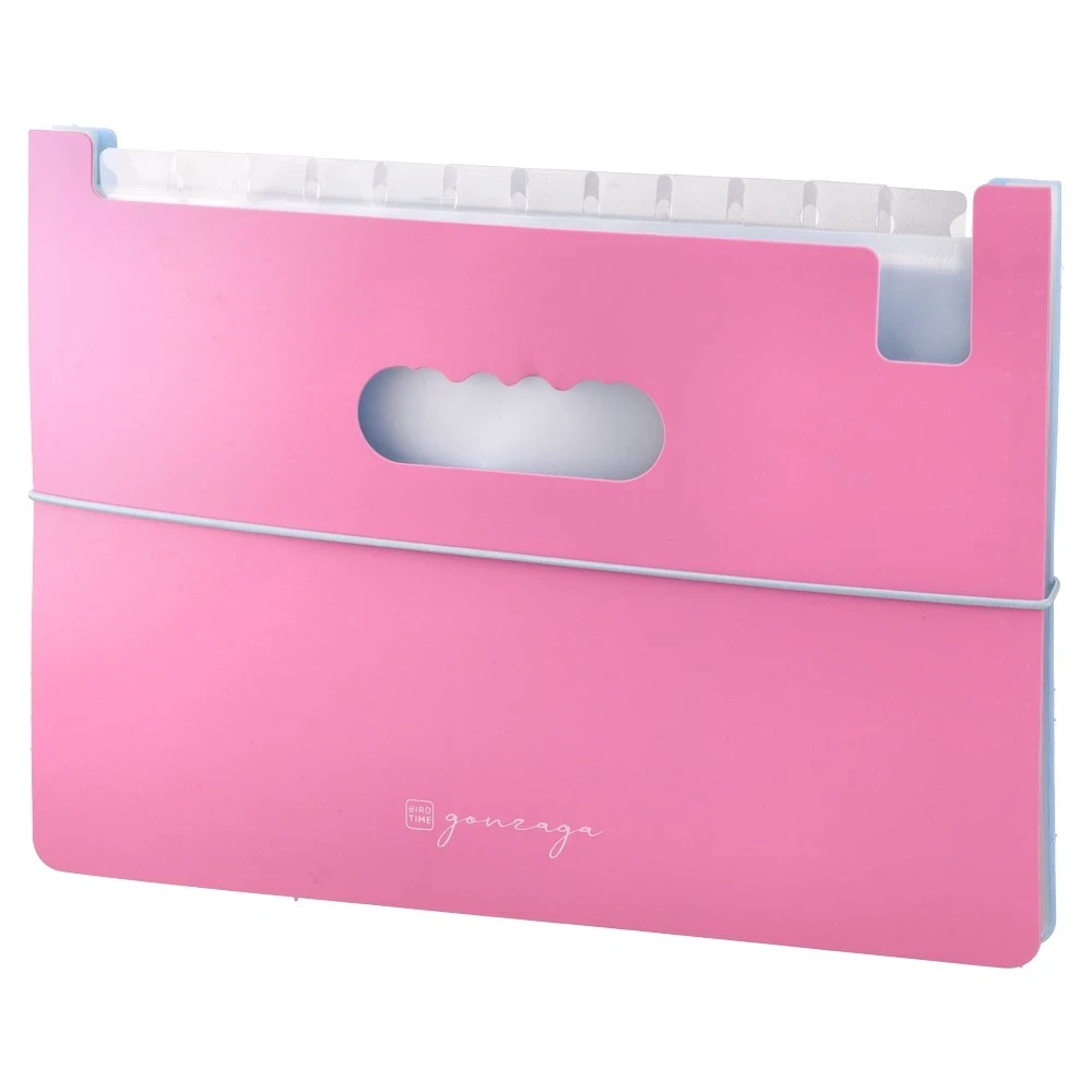 Biro Time Fascikla sa pregradama Gonzaga, A4, 13 pregrada, Kajsija