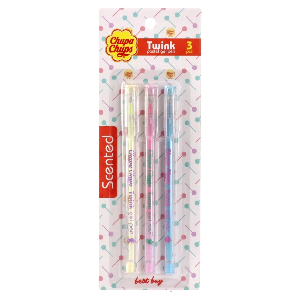 Best Buy Gel olovka Twink Chupa Chups, Gliter, 3 komada