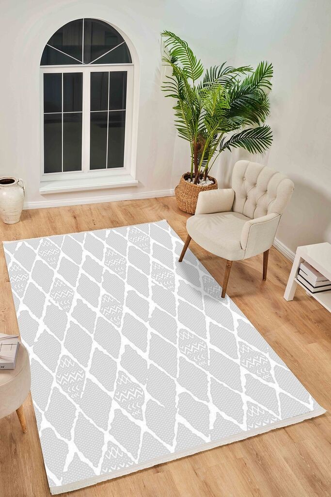 Conceptum Hypnose Tepih Boyut By053, 80x150 cm, Sivi