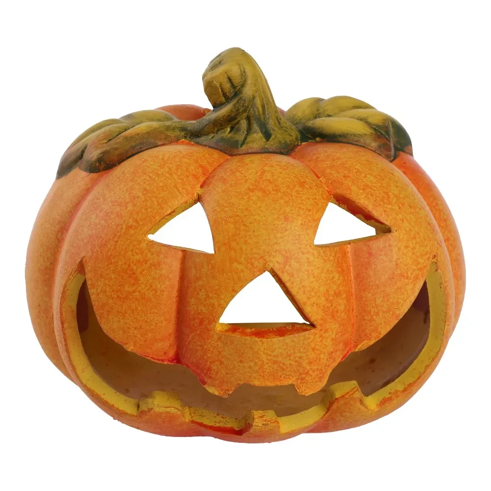 Držač za sveće Bundeva Huto, 12cm, Narandžasta