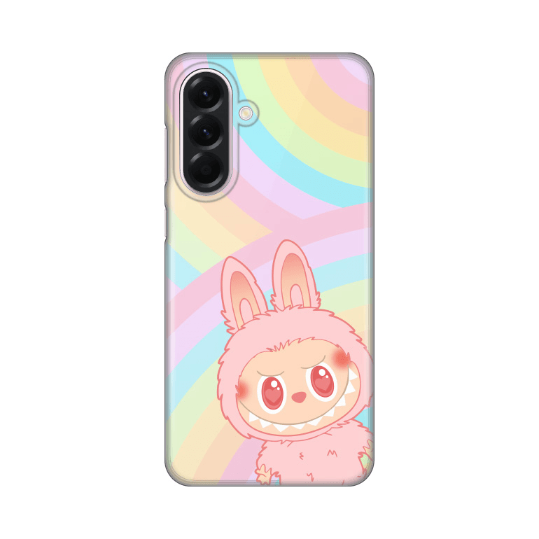 Silikonska maska za Samsung A566B Galaxy A56 5G Print Skin La Bubu Rainbow
