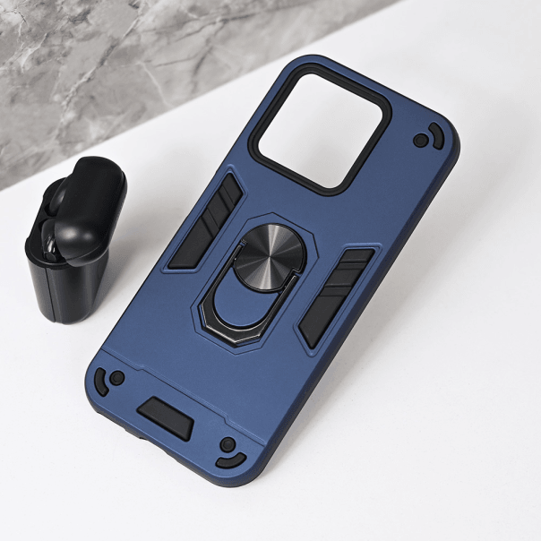 Maska za Honor X8c Hard Ring, Tamnoplava