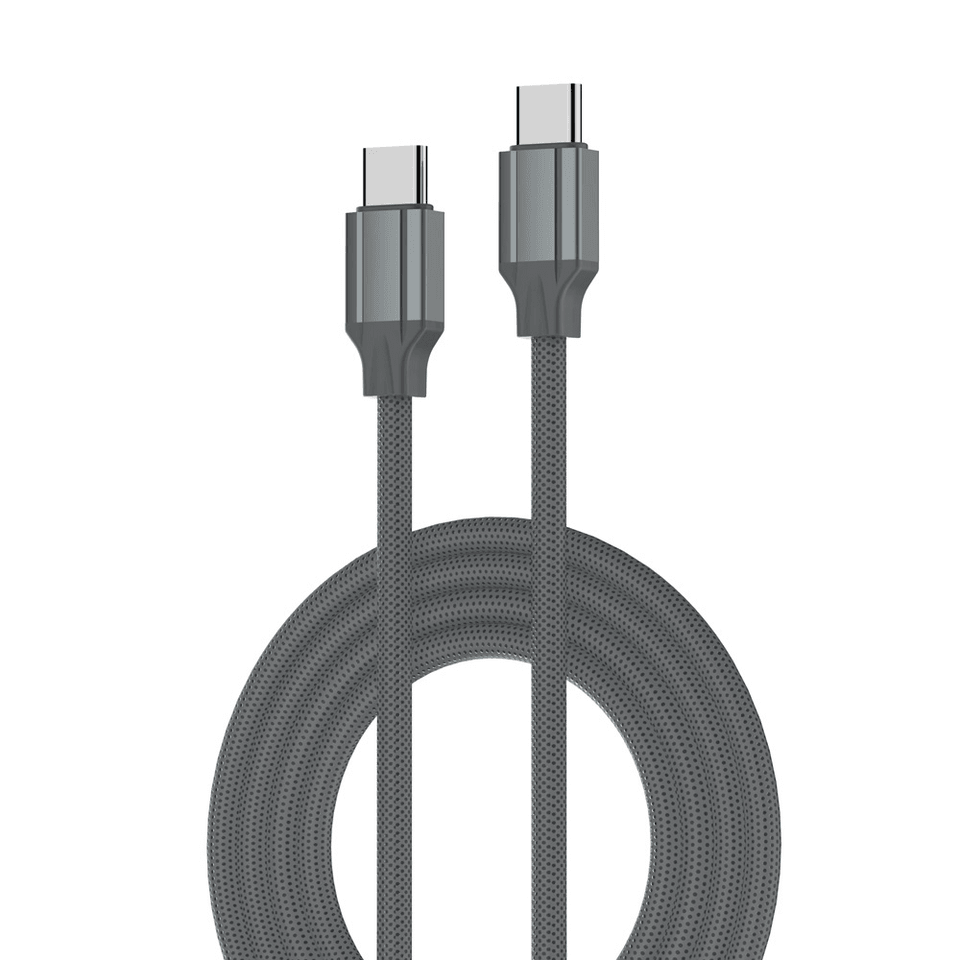 Data kabl LDNIO LC441c-100W Type C na Type C, 1m, Sivi