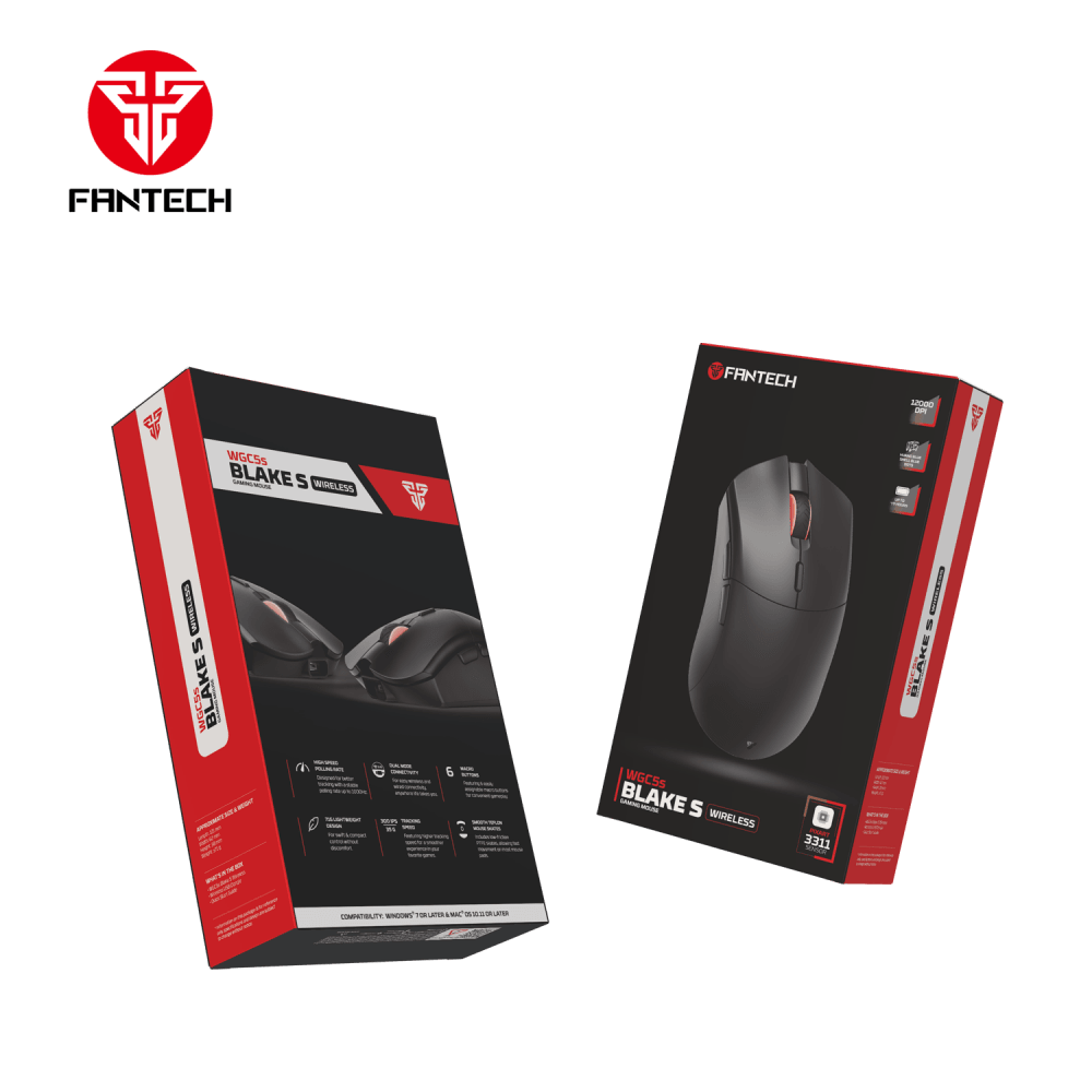 Fantech Gaming bežični miš WGC5 S blake, Crni