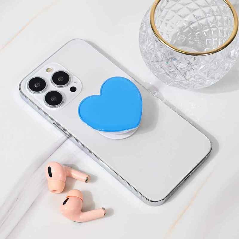 Stalak za telefon Pop Heart, Plavi