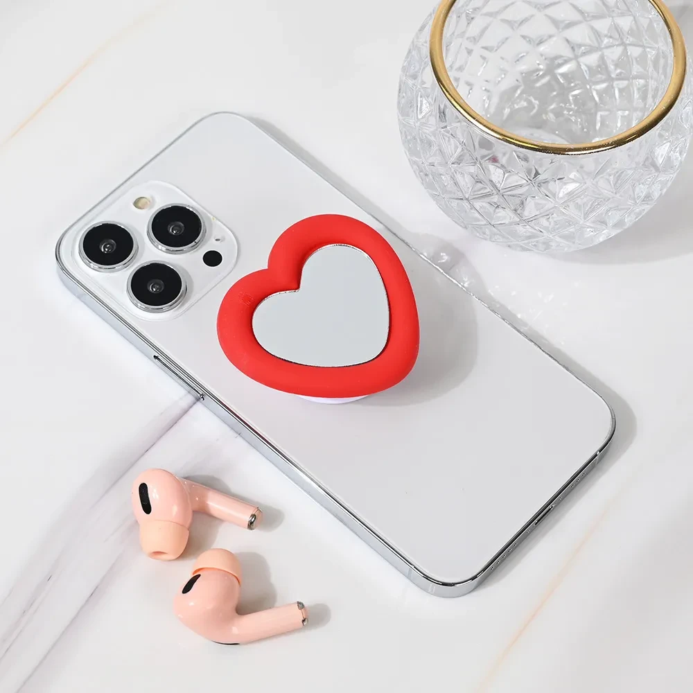 Stalak za telefon Pop Heart Mirror, Crveni