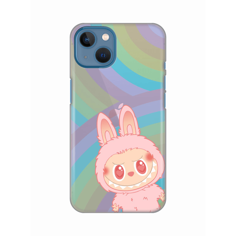 Silikonska maska za iPhone 13 6.1 Print Skin La Bubu Rainbow