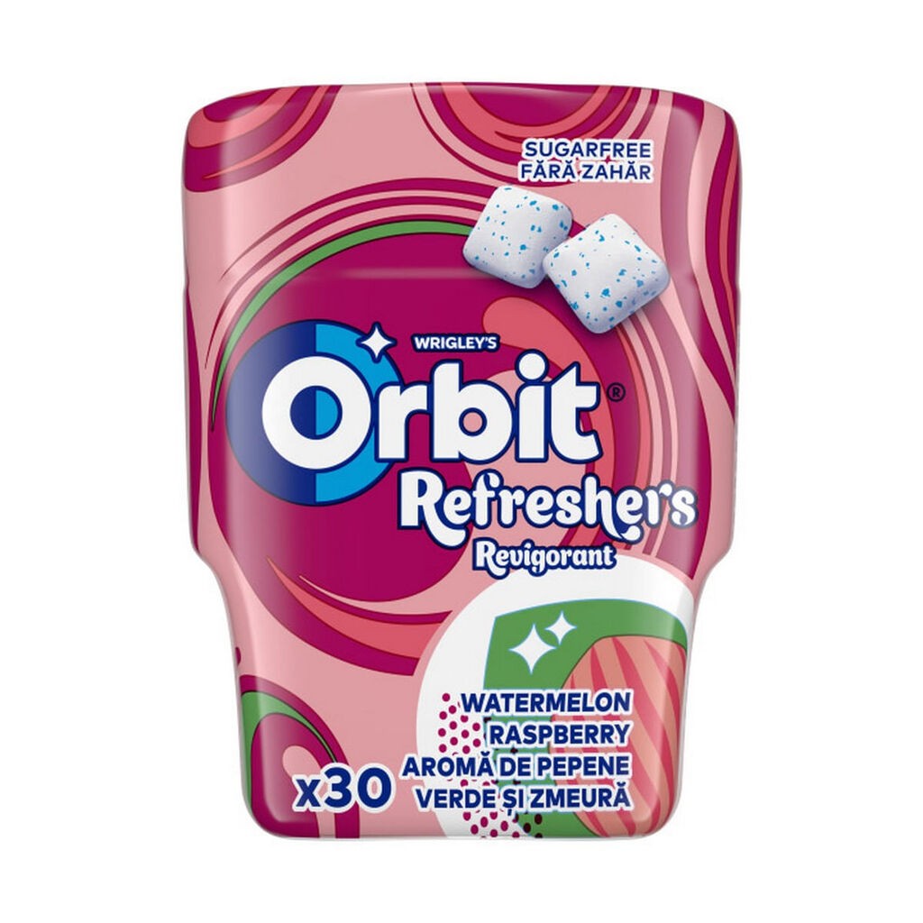 Orbit Žvake Watermelon raspberry bottle, 30 komada