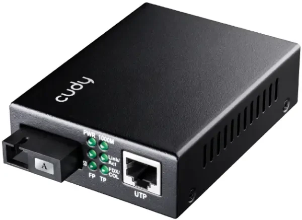 Cudy Medijski konvertor MC100GSB-40A, Gigabit Ethernet, WDM BiDi