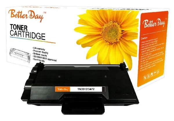 BetterDay Toner HL-L5000 TN-3512 / 3472 Zamenska kaseta za Brother 12k (bez cipa)