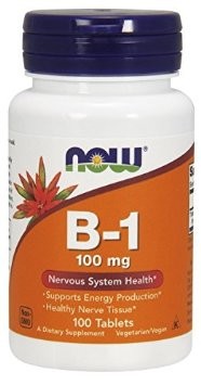 NOW  Vitamin B1 100 mg, 100 tableta