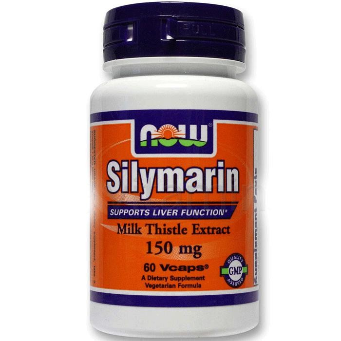 NOW  Silymarin 150 mg, 60 kapsula