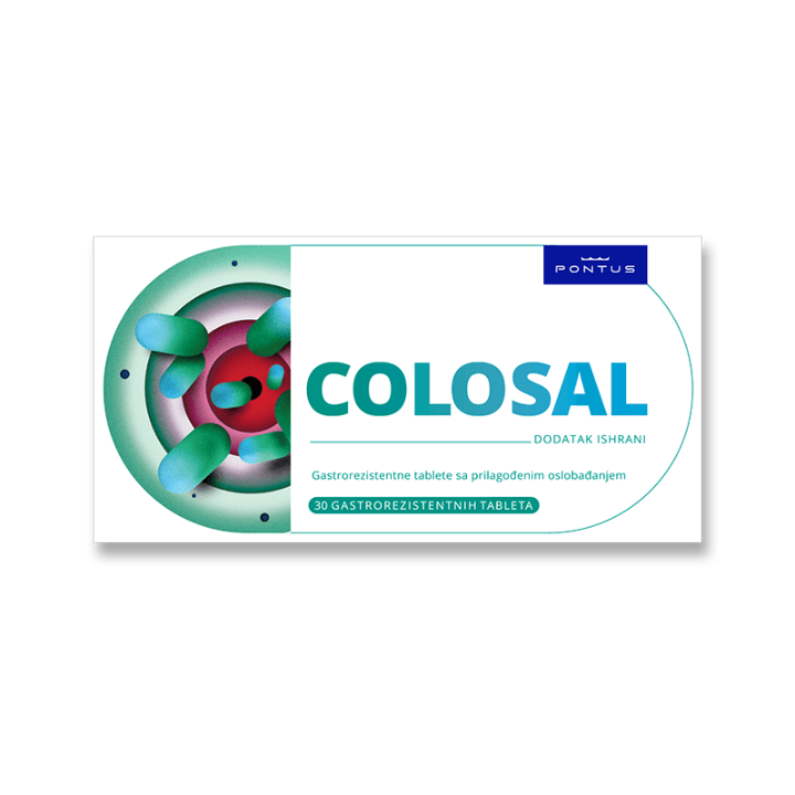 PONTUS PHARMA Colosal, 30 tableta