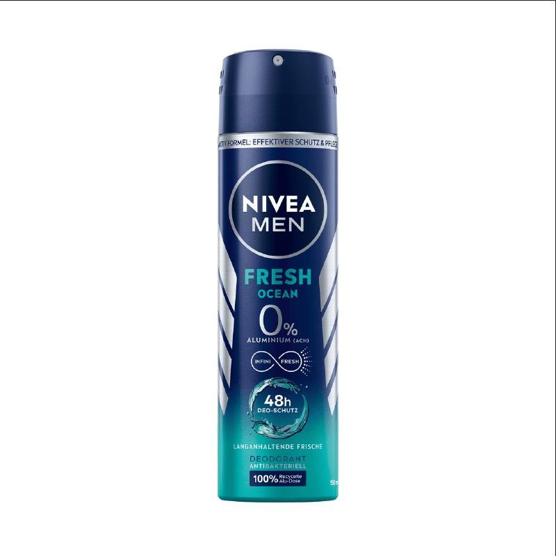 NIVEA Muški dezodorans Fresh Ocean, 150ml