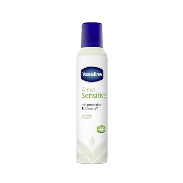 VASELINE Ženski dezodorans Aloe Sensitive, 250ml