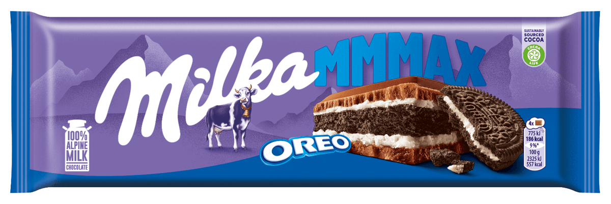 MILKA Mlečna čokolada Oreo, 300g