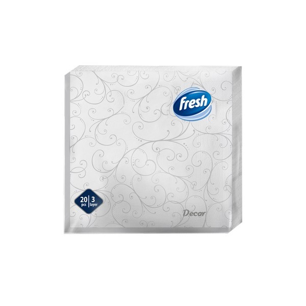 FRESH Salvete sive 20/1 3-Slojne