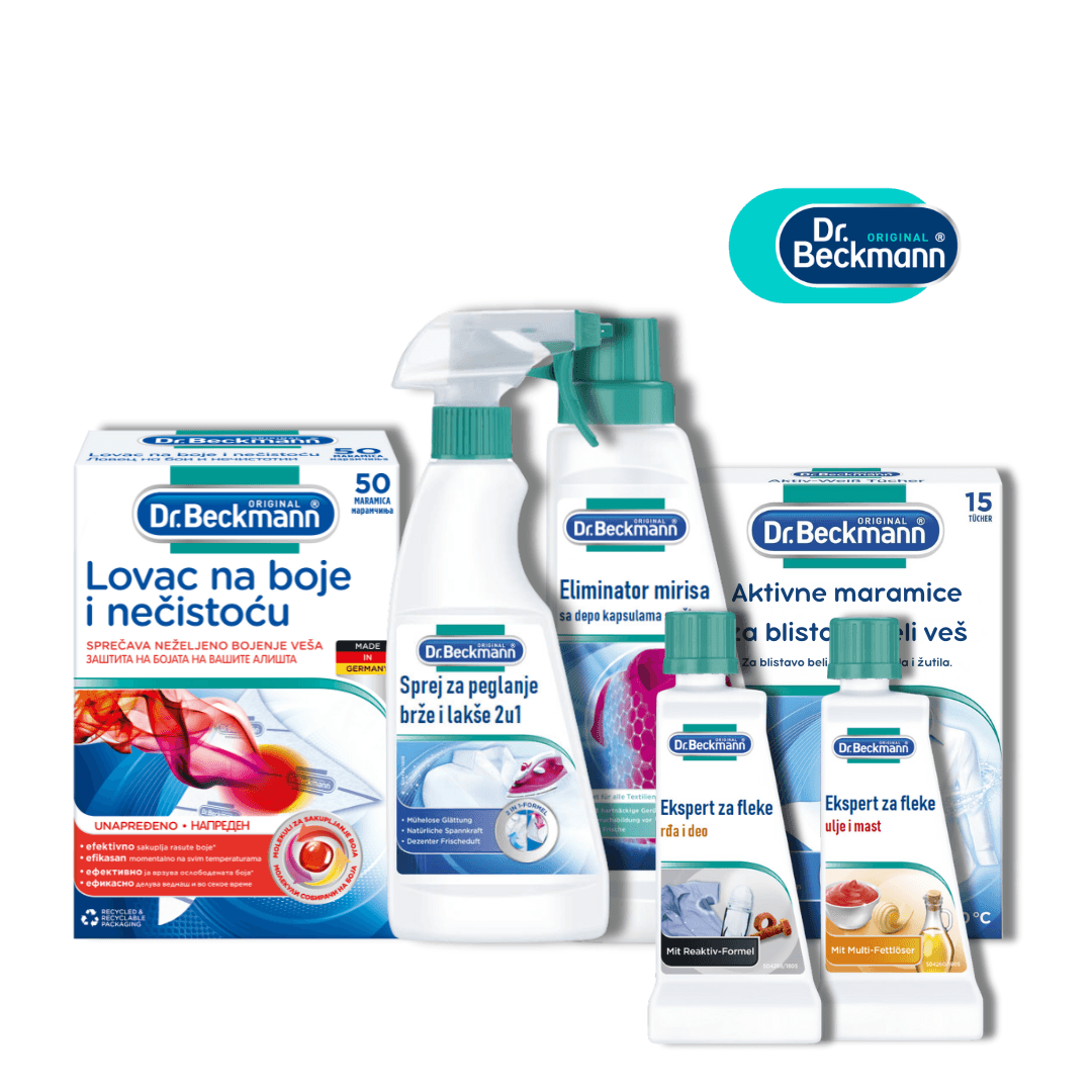 Dr. Beckmann Set za negu veša, 6 proizvoda