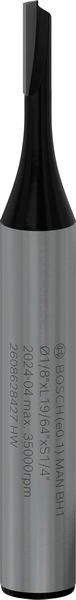 Bosch Glodalo za kanale PRO 2608628427, 1 pero, O1/8", L19/64", 1/4"