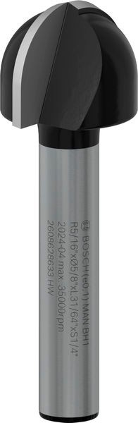 Bosch Glodalo za polukružne kanale PRO 2608628633, R5/16", 1/4"