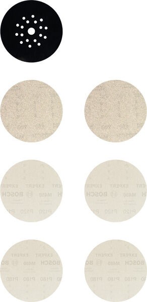 Bosch Expert M480 brusna mreža 2608901667, P80-P180, 225 mm, 7 komada