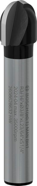 Bosch Glodalo za polukružne kanale PRO 2608628632, R3/16", 1/4"