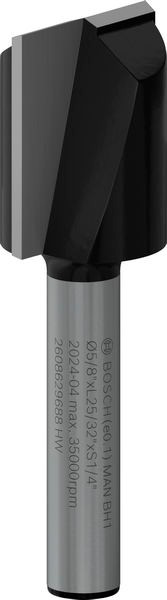 Bosch Glodalo za kanale PRO 2608629688, 2-pera, O5/8", L49/64", 1/4"