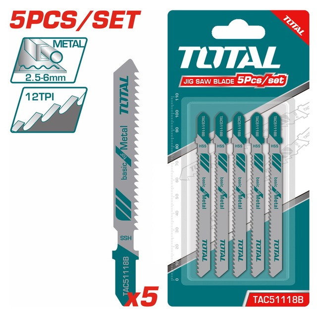 Total Listovi za ubodnu testeru TAC51118B, 5 komada
