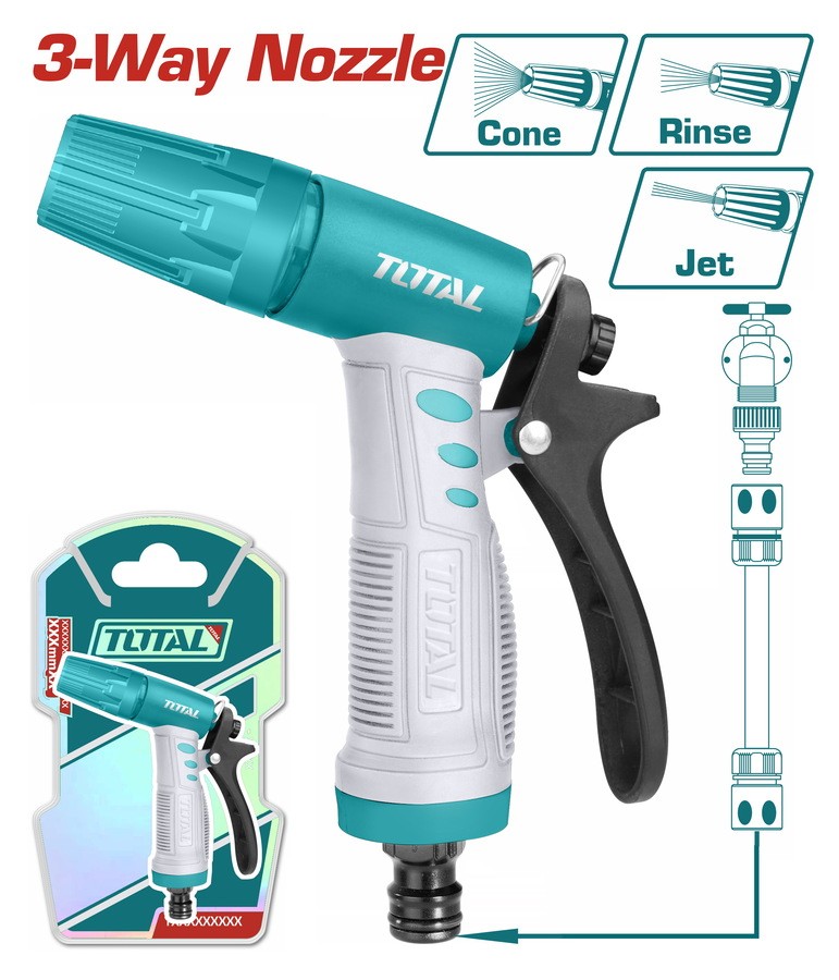 Total Mlaznica pištolj THWS010301, Plastična