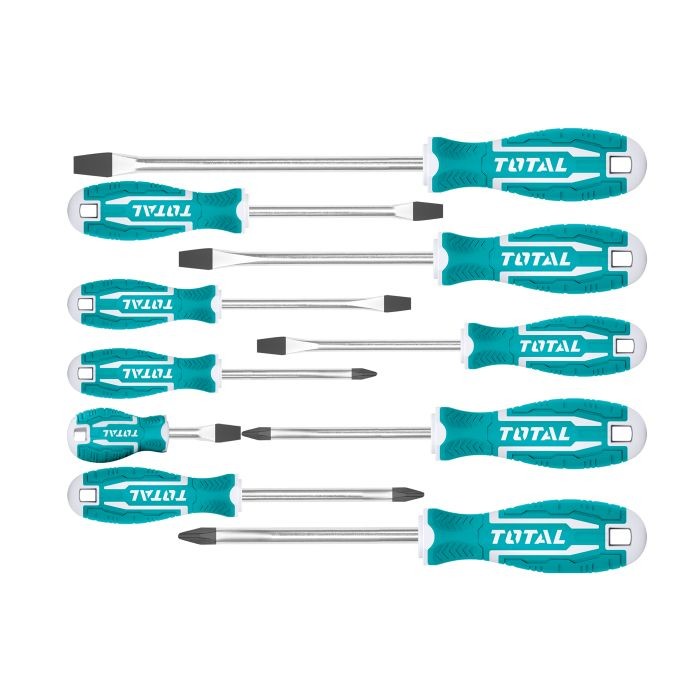 Total Set odvijača THT250610, Desetodelni