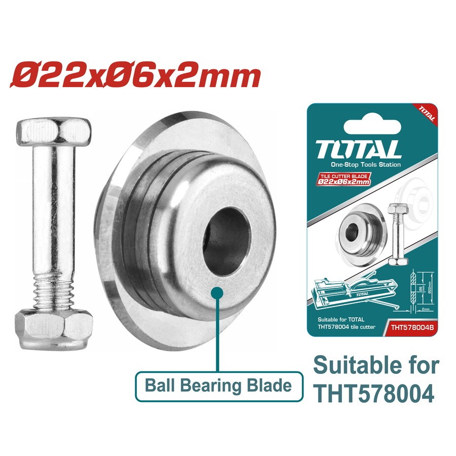 Total Nož za rezač pločica THT578004B, 22x6x2mm