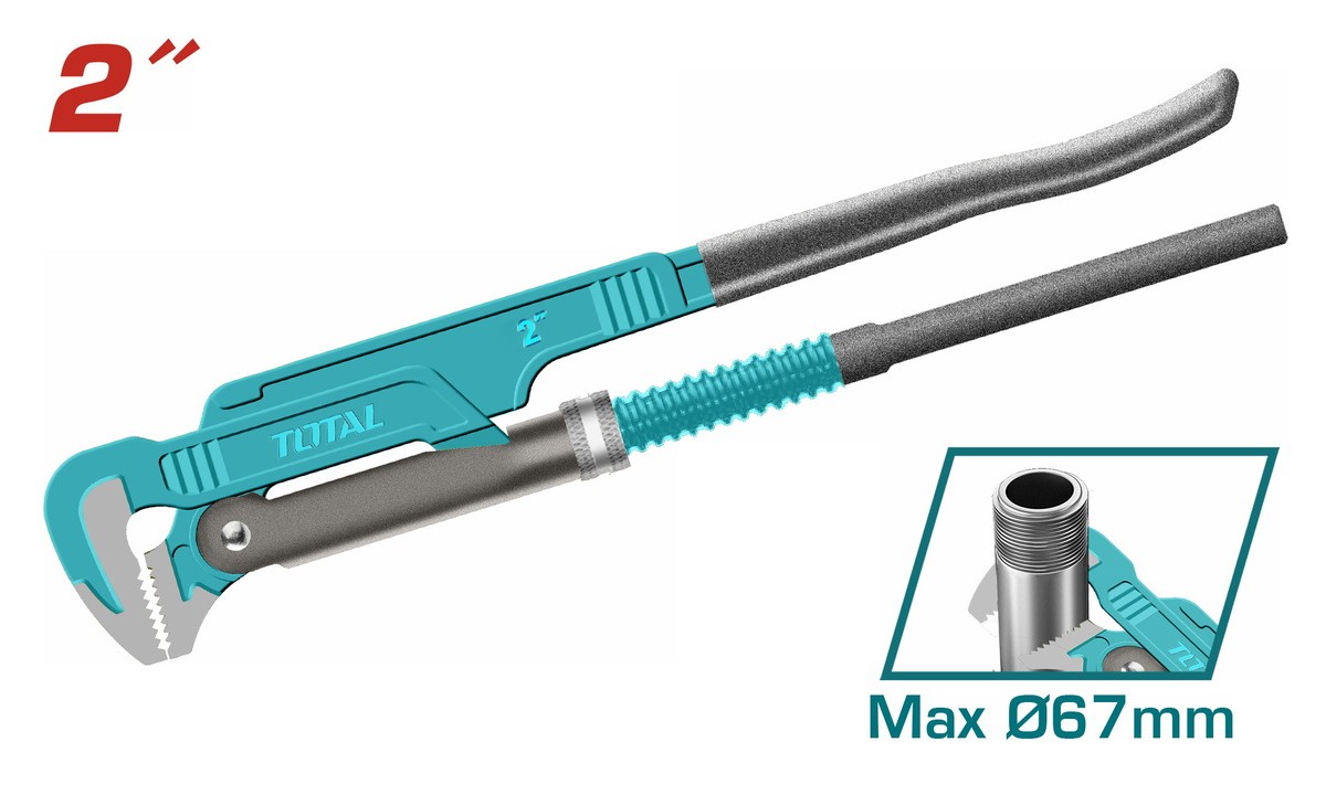 Total Klešta za cevi THT172021, Švedska, 90°, 67mm