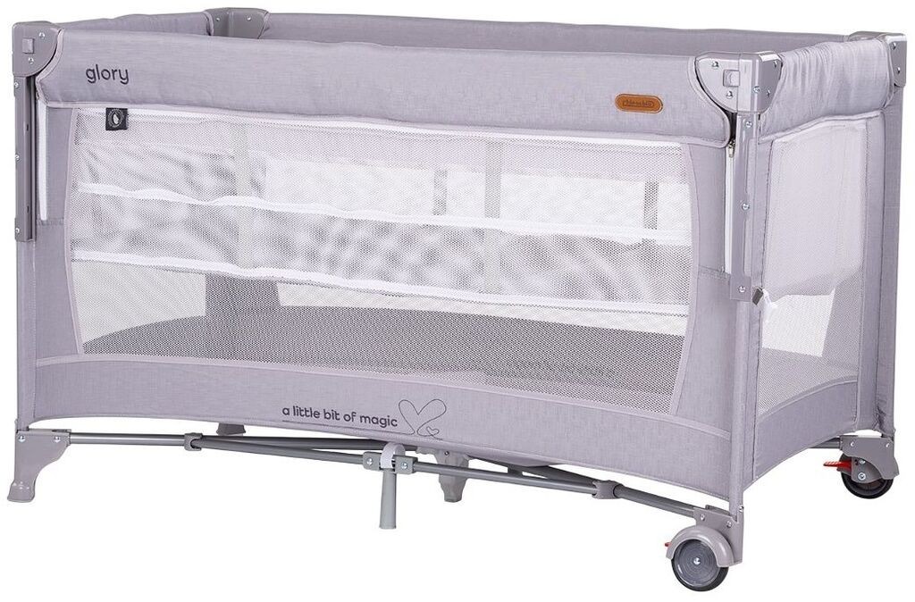 Chipolino Prenosivi krevetac Glory, 2 nivoa, Sivi