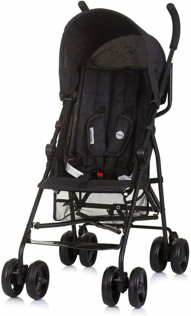 Chipolino Kišobran kolica Point, Crna