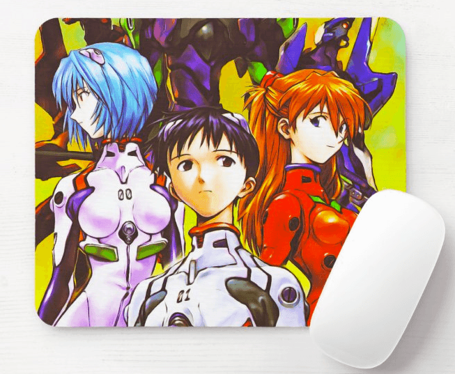 Podloga za miš anime Neon Genesis Evangelion, Šarena