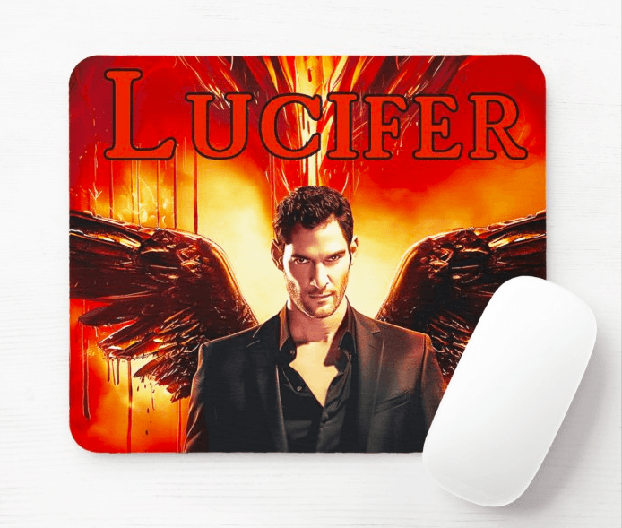 Podloga za miš Lucifer, Crvena