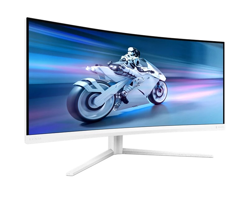 PHILIPS gaming monitor 34" Evnia 34M2C5501A/00 3440 x 1440 (UWQHD), VA, 180Hz AMD Freesync/ zakrivljen