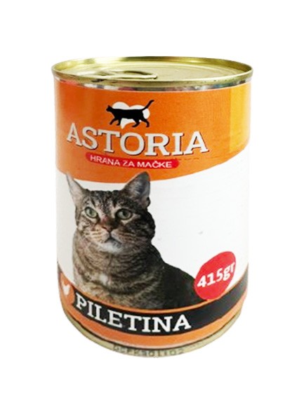 Astoria Vlažna hrana za mačke sa piletinom, 415g