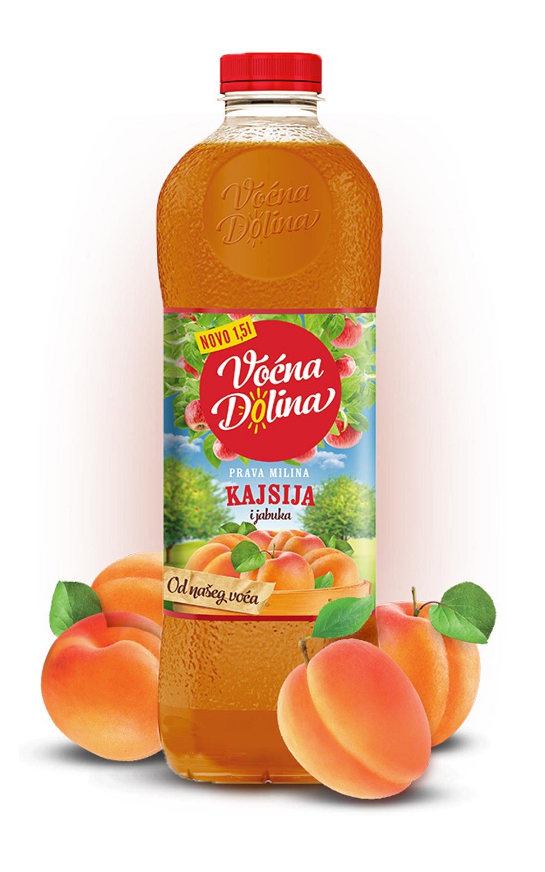 Fruvita Voćni sok od kajsije Voćna dolina,1.5l
