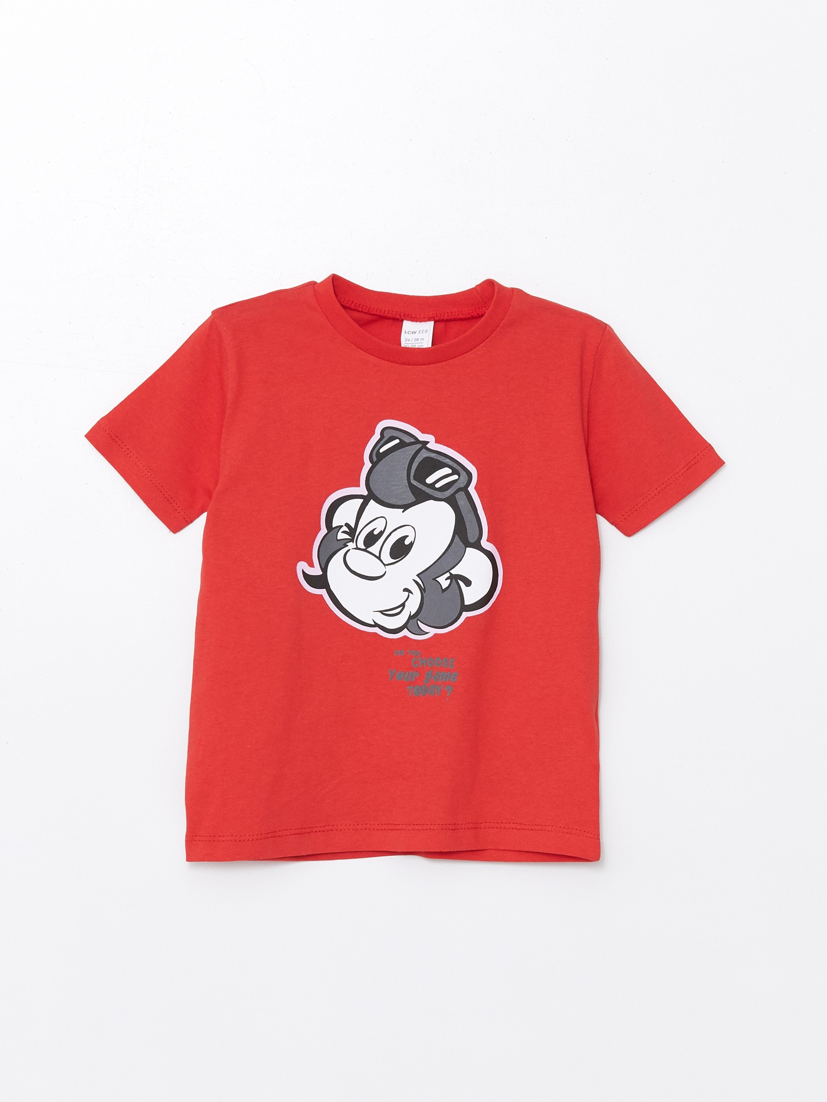 LC Waikiki Majica za bebe S4KE75Z1-R21, Crvena