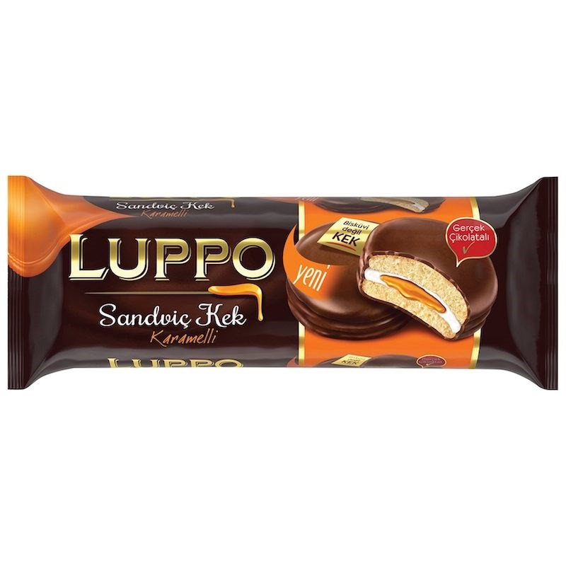 Luppo sendvič kolač sa karamelom, 182g