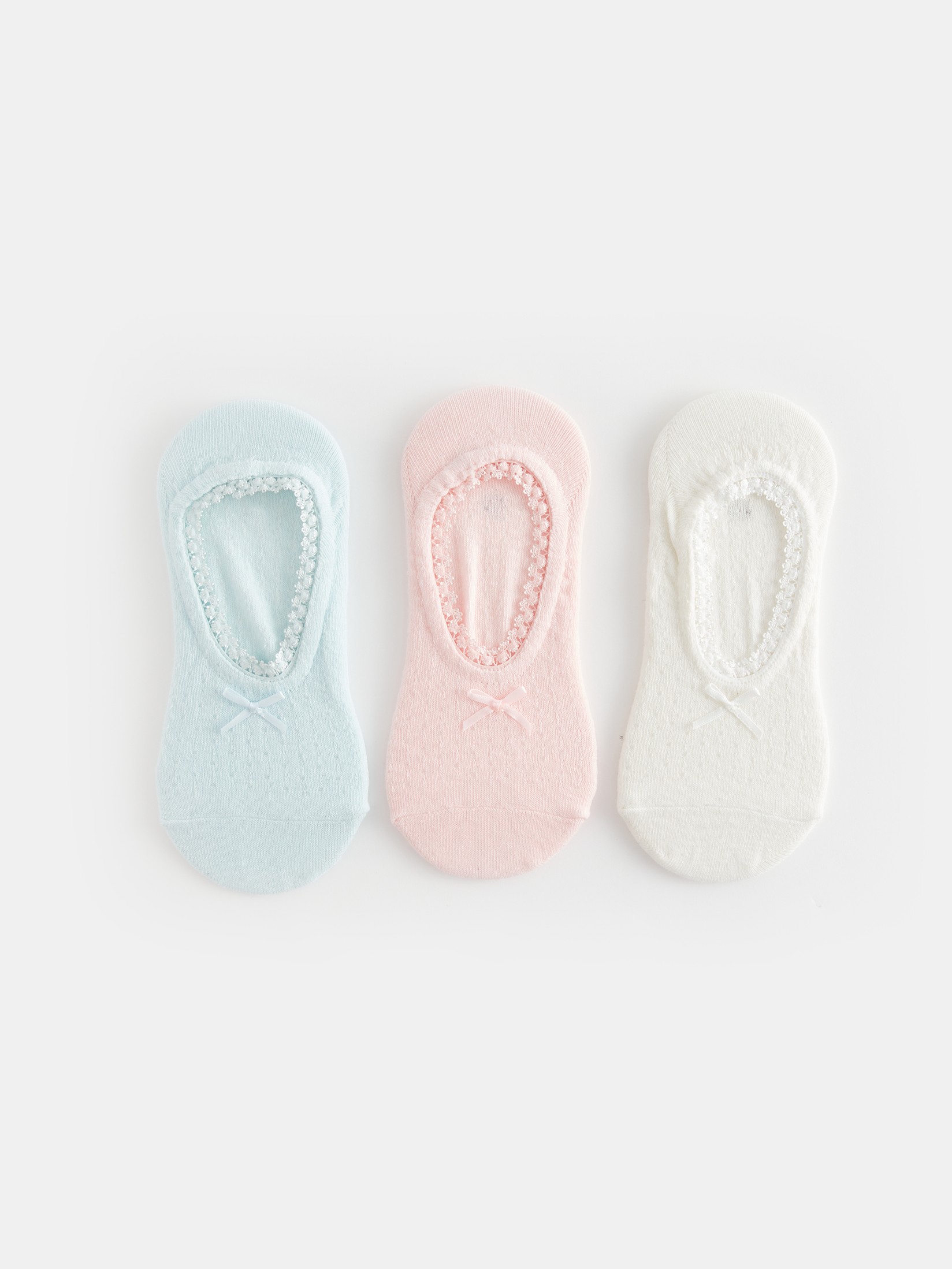 LC Waikiki Ženske čarape S40232Z8-JM6, 3 Para, Šarene