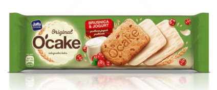 Jaffa Keks O' cake brusnica i jogurtni preliv, 152g
