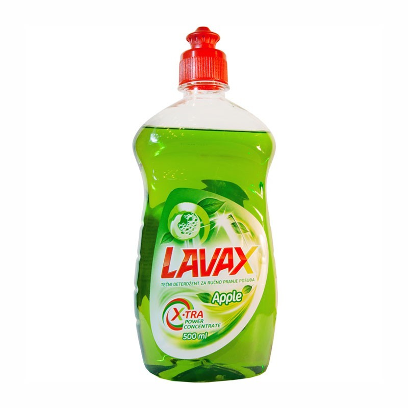 Lavax Deterdžent za sudove sa mirisom jabuke, 500ml